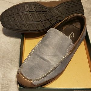 New Clark's Mettro Whip Natural Leather